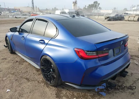 2024 BMW M3 Competition xDrive z USA, uszkodzony, nr VIN WBS43AY01RFT55538